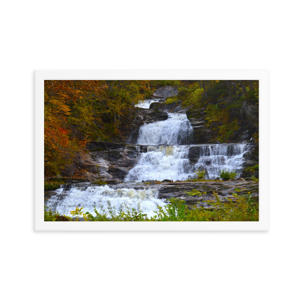 Kent Falls in Fall Splendor